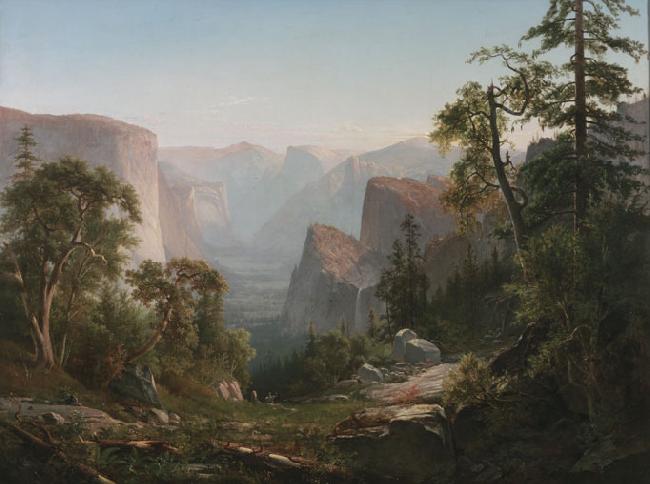 Thomas Hill View of the Yosemite Valley oil painting picture